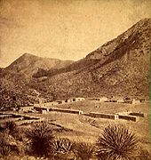 Fort Bowie, circa 1880.
