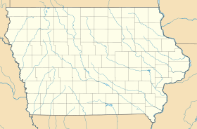voir sur la carte de l’Iowa