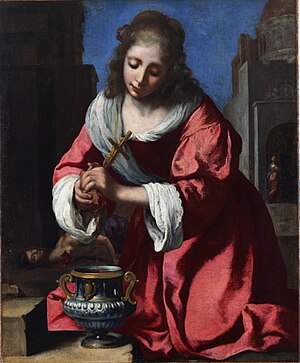 Die heilige Praxedis (Jan Vermeer)