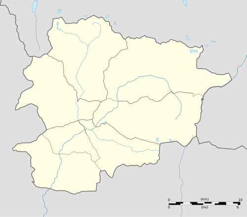 2016–17 Primera Divisió is located in Andorra
