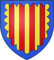 bordura engrelada d'atzur (escut dels prínceps de Mérode, Bèlgica)