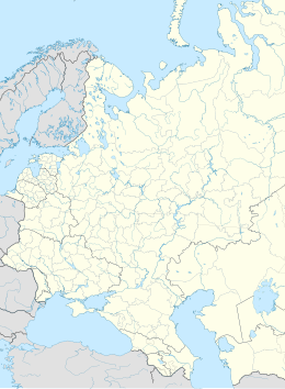 Mappa di localizzazione: Unione Sovietica europea