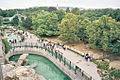 View of Tiergarten Schönbrunn in Vienna.
