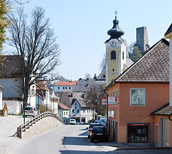 Arbesbach town centre