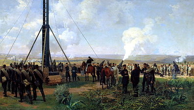 Siege of Plevna: Artillery Battle (1880, in the Artillery Museum, Saint Petersburg)