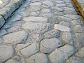 Street paving stones in Herculaneum