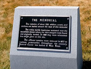 Memorial Marker plaque