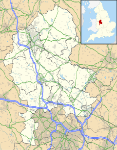 Bagnall is located in Staffordshire