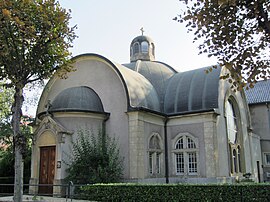 The Protestant temple in Yutz