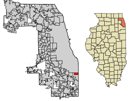 موقعیت برنهام، ایلینوی در نقشه