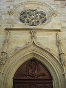 L'église Saint-Sébastien de Narbonne de style gothique flamboyant (1431-1456).