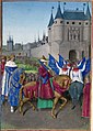 Entrée de Charles V le Sage à Paris le 13 mai 1364, f.417.