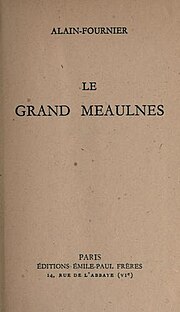 Thumbnail for Le Grand Meaulnes