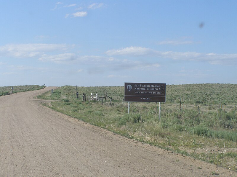 File:Sand Creek MNHS Entrance Sign P5310691.JPG