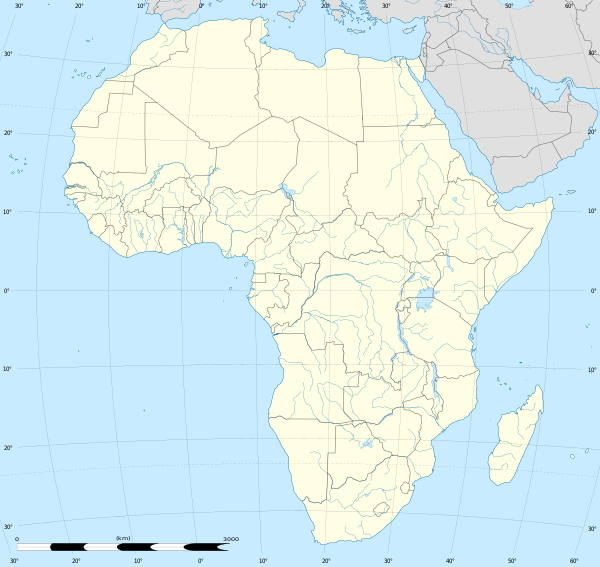 لیگ فوتبال آفریقا ۲۰۲۳ در آفریقا واقع شده