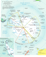 南极洲科学考察站及领土主张