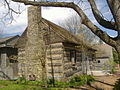 Log Cabin built around 1815 at the site