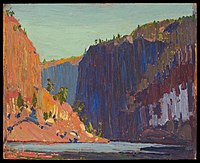 Petawawa Gorges, Fall 1916. Sketch. McMichael Canadian Art Collection, Kleinburg