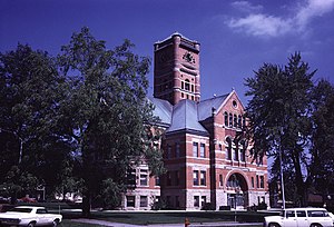 Noble County Courthouse in Albion
