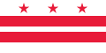 美国华盛顿哥伦比亚特区州旗