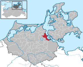 Poziția localității Stralsund