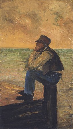 Portrait of an Old Lake Captain, c. 1906. 59.7 x 34.3 cm. Beaverbrook Art Gallery, Fredericton