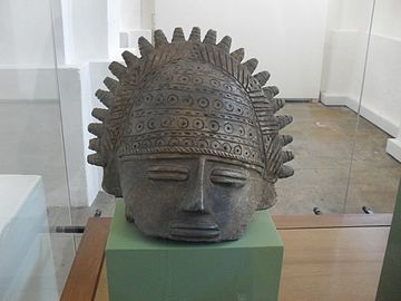 Ceramic mask of the Muisca, Museo Nacional, Bogotá