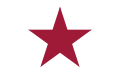 Zastava Kalifornije s usamljenom zvijezdom (1836)