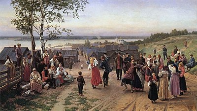 Sunday in a Village (1884)