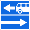 5.10.2 Exit to the road with a lane for fixed-route vehicles