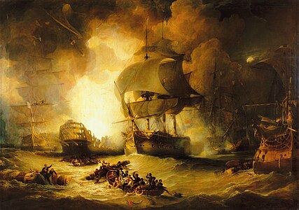法国舰队在尼罗河河口海战被纳尔逊击败（1798年8月1日）