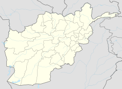 Кандагар. Карта розташування: Афганістан