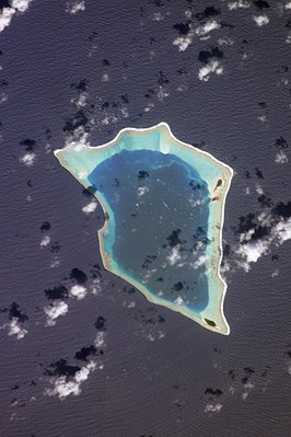 Космический снимок острова