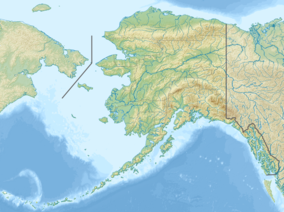 Map showing the location of Admiralty Island National Monument