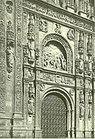 Facade of the convent in 1892 by La Ilustración Española y Americana.