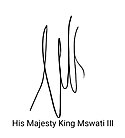 Mswati III's signature