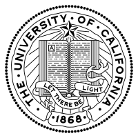 The seal of the University of California, Santa Barbara 1868