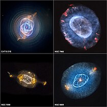 NASA uzay teleskopundan gözlemlenen çeşitli bulutsular