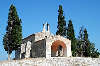 Chapelle Saint-Sixte d'Eygalières, Bouches-du-Rhône, Provence, France