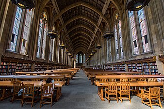 Suzzallo Library (1922–1926), University of Washington in Seattle, Charles Bebb and Carl F. Gould, architects