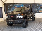 The GMC Topkick used to portray Ironhide