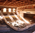 Auditorium during the Seismic Renovation, 1995