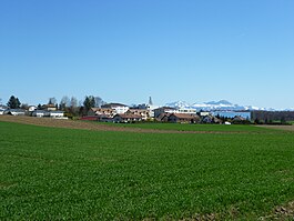 Cheseaux-sur-Lausanne village