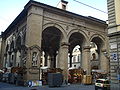 Die Loggia del Mercato Nuovo in Florenz wird heute noch als Markthalle genutzt
