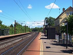 Viby railway station