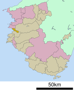 湯浅町位置図