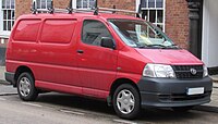 2007 HiAce Van SWB (KLH12; facelift, UK)