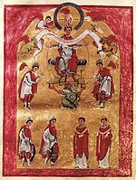 Apotheosis of Otto III. Liuthar Gospels
