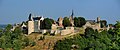 Panoramic view of Sainte-Suzanne, Mayenne