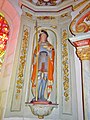 Église paroissiale Saint-Gorgon : statue de saint Gorgon.